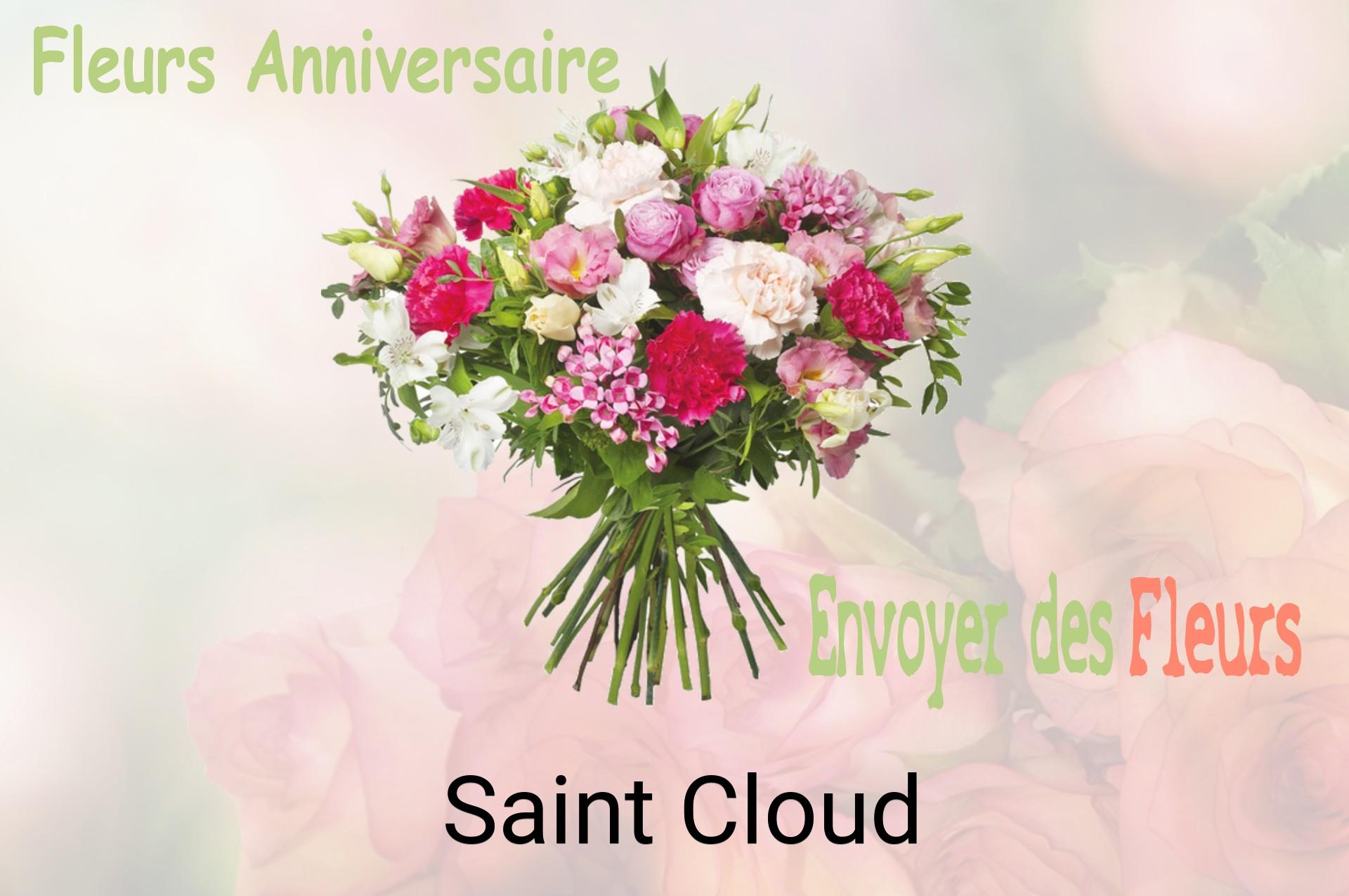 Bouquet de fleurs d’anniversaire livré à Saint-Cloud