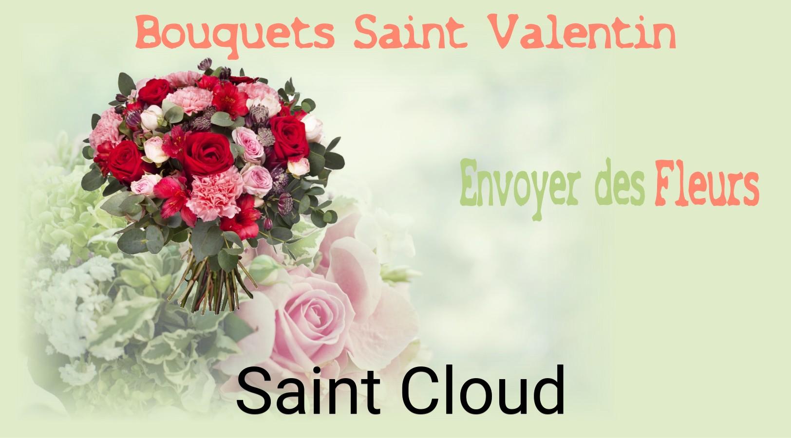 Roses de Saint-Valentin livrées à Saint-Cloud